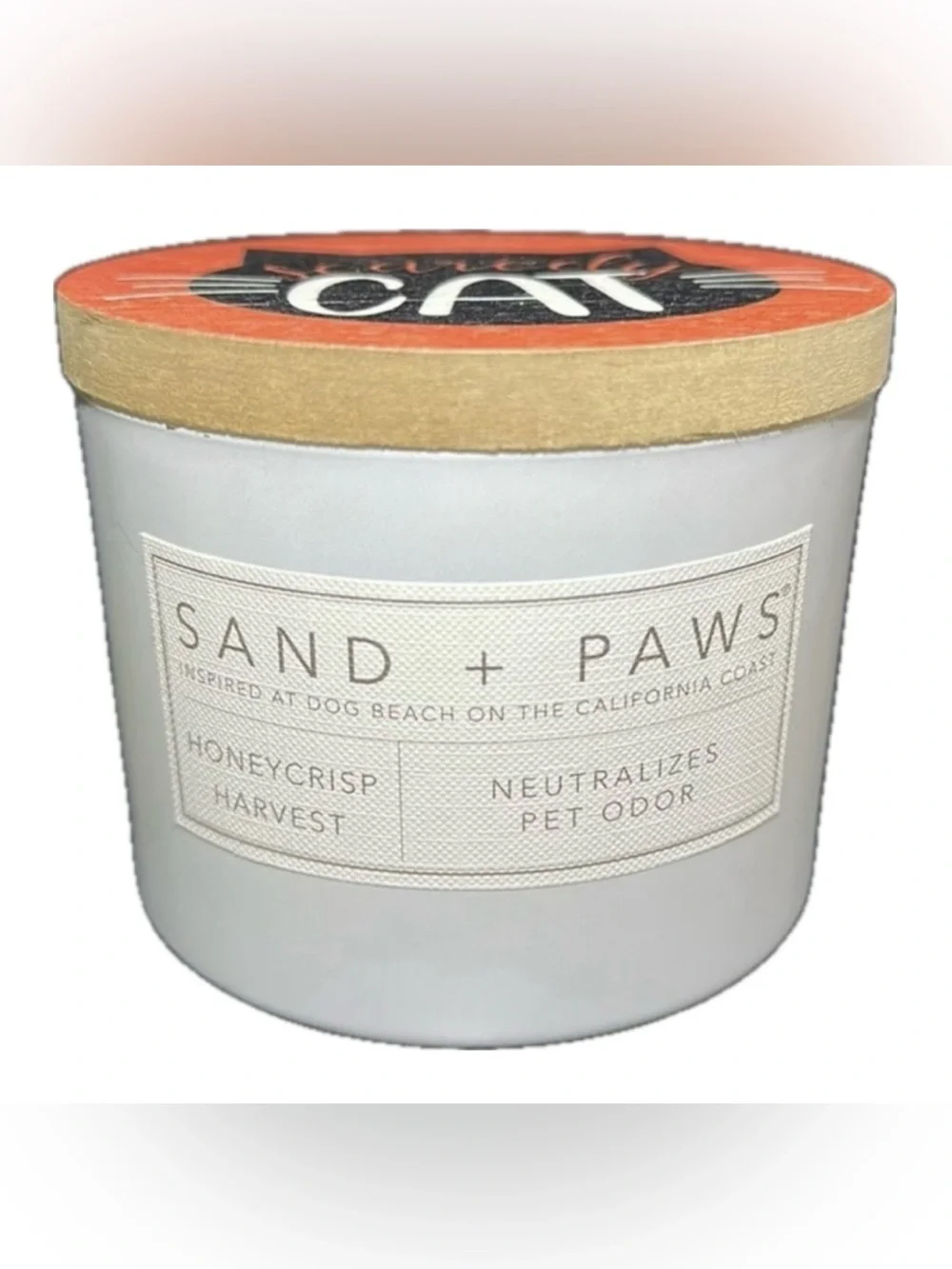 Sand + Paws Honeycrisp Harvest 12oz. 2-Wick Candle~NEW!